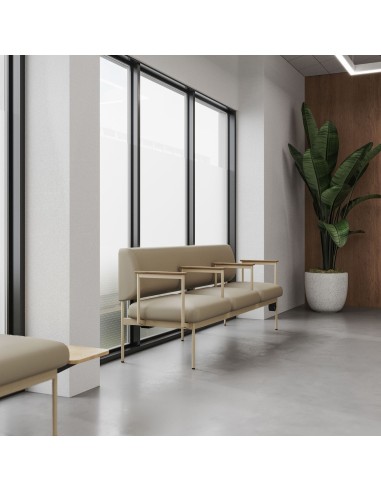 Banquette Fora Care dans un hall d’accueil moderne – Fora Care
