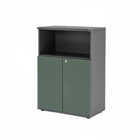 Armoire à rangement couleur verte et noire