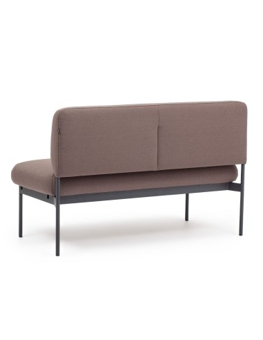 Vue arrière du canapé Fora Care deux places, dossier droit – Fora Care