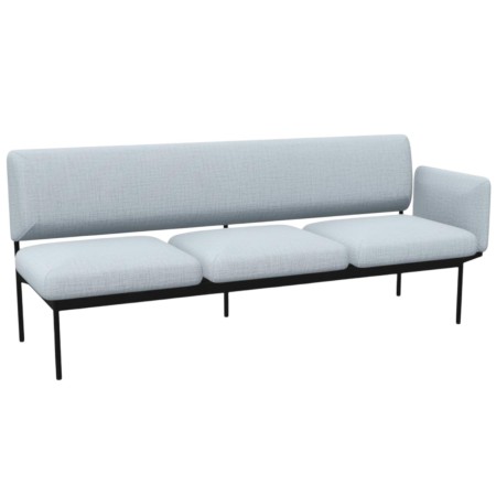 Canapé modulaire 3 places avec un accoudoir - Fora Care