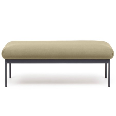 Banquette avec revêtement tissu vert clair – Fora Care