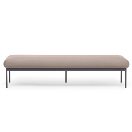 Banquette rembourrée finition beige élégante – Fora Care