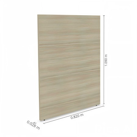 Finition gauche haut L. 82 x P. 2,8 x H. 109cm