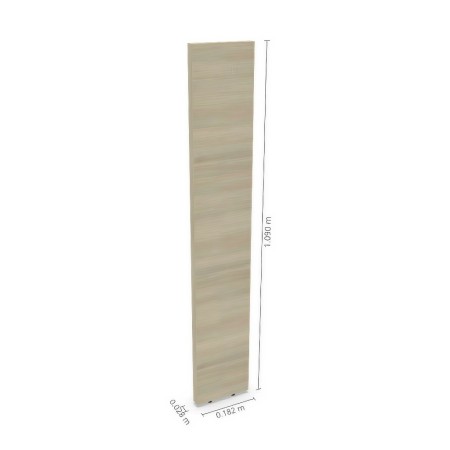 Pied droite haut L. 18,2 x P. 2,8 x H. 109cm