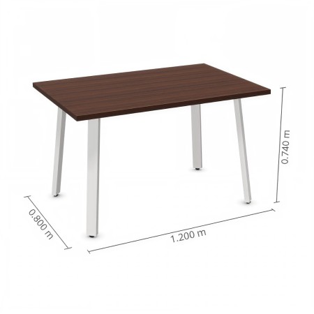Dimensions petit bureau fixe 