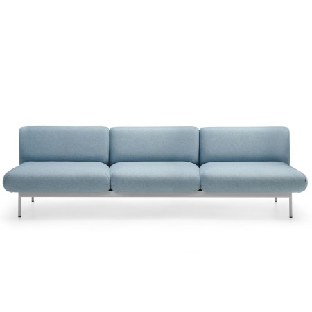 Vue avant d’un grand module Fora bleu clair - Fora