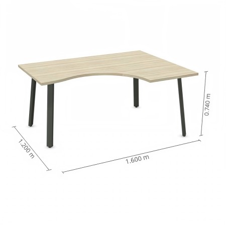 Dimensions bureau Ogi A compact