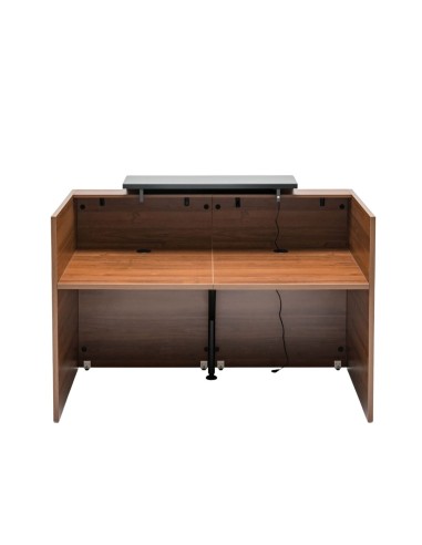 Aménagement possible à l'arrière du meuble de réception