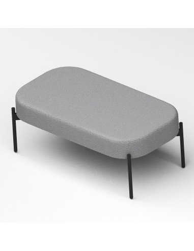 Vue perspective fauteuil compact coussin intégré - Leaf Pod