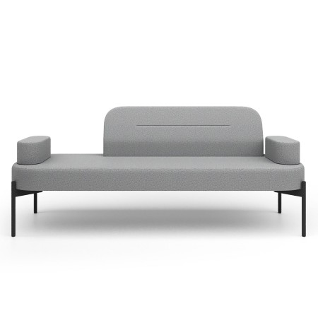 Vue avant fauteuil moderne, structure légère - Leaf Pod