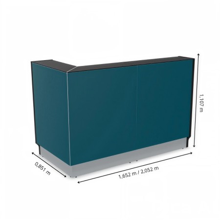 Dimensions meuble de réception Linea