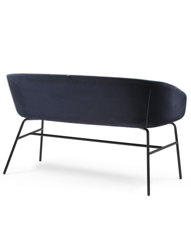 Banquette Ox:co noire, vue de côté - Ox:co