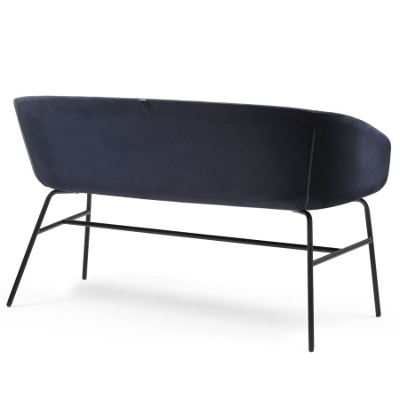 Banquette Ox:co noire, vue de côté - Ox:co