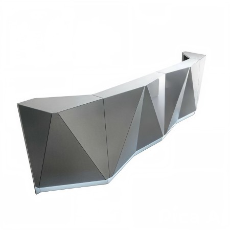 Meuble de réception design avec led intégrée