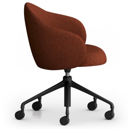 Profil de la chaise Volta mettant en avant ses lignes fluides et son ergonomie, parfaite pour un usage quotidien – Volta