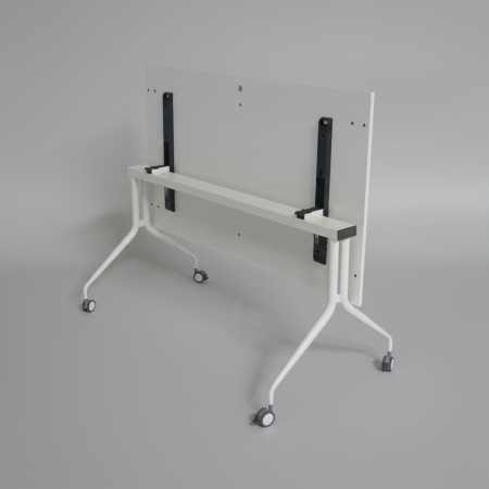 Table sur roulettes avec plateau rabattable -  Piego Las Mobili