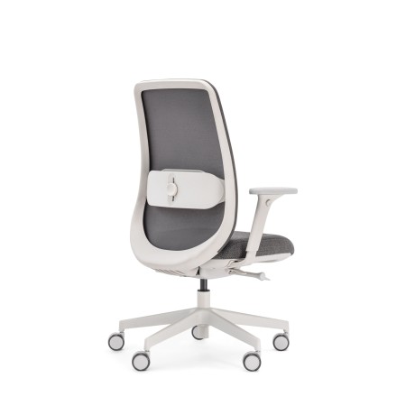 Chaise ergonomique professionnelle avec dossier haut et accoudoirs réglables Belt BE 102 dos