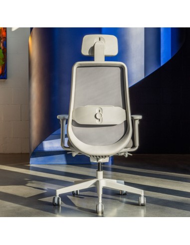 Chaise de bureau ergonomique Belt BE 102 installée dans un open space moderne