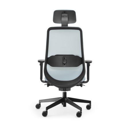 Fauteuil de direction Belt BE 103 noir avec dossier en maille respirante dos