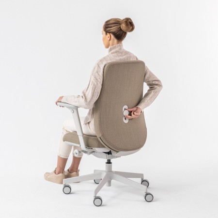 Chaise Belt BE 1T confort lombaire au design épuré dans un intérieur minimaliste et moderne