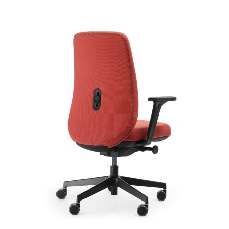 Soutien lombaire de la chaise ergonomique de bureau BELT grise régulable