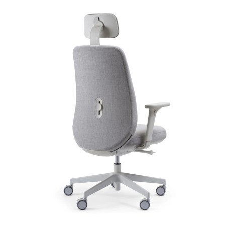 Fauteuil de bureau Belt BE 1T3 gris clair – design moderne et élégant