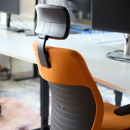 Bureau de direction design avec fauteuil Dual DU 103 noir