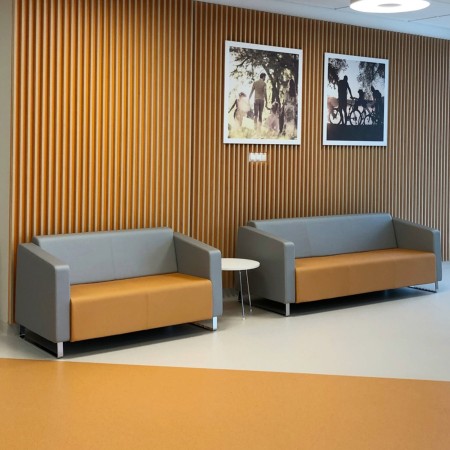 Dimensions du canapé deux places contemporain. - Voo Voo