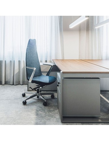 Lumi LM 103 – fauteuil haut de gamme pour bureau exécutif lumineux