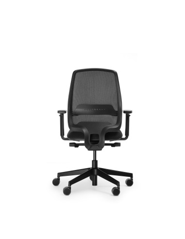 Fauteuil de travail avec accoudoirs et dos réglable - MOMO 102 pour bureau