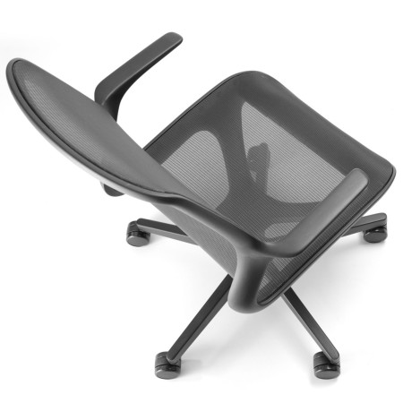 Chaise Ovidio OV 1M2 avec dossier en maille respirante vue arrière