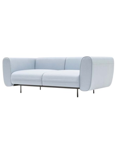 canapé professionnel bleu clair moderne pour bureau ou lounge – Lotus