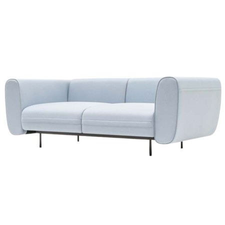 canapé professionnel bleu clair moderne pour bureau ou lounge – Lotus