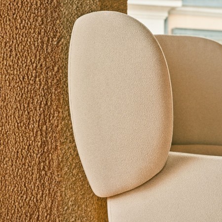 Fauteuil lounge pivotant avec appuie-tête intégré – Grand Grace