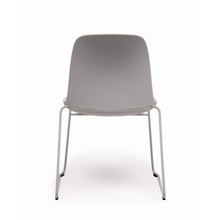 Chaise légère Haali avec pieds en traîneau pour salle de conférence - dos