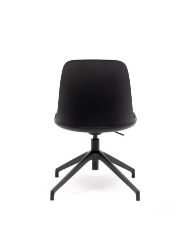 Dos de la chaise rotative et réglable noire Haali 4R - réunion et conférence