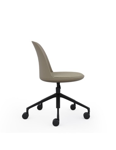 chaise Haali HL 5R sans accoudoirs – design épuré et structure ergonomique beige