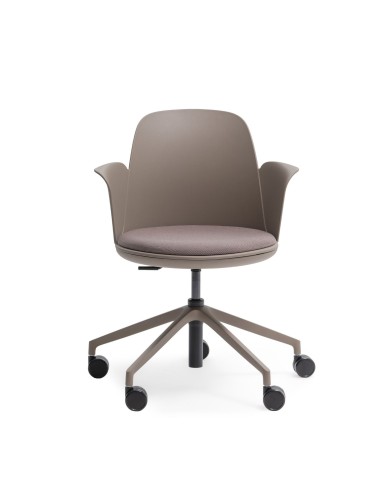 Chaise de réunion Haali avec accoudoirs | Design durable