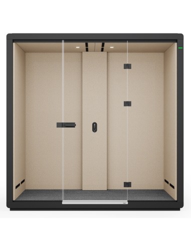 Intérieur de la cabine Flathouse double, espace confortable et insonorisé. - Flathouse