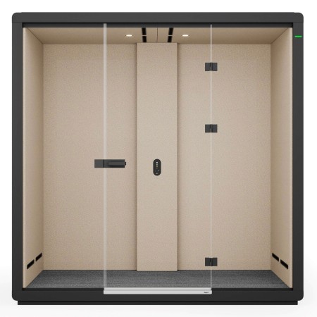 Intérieur de la cabine Flathouse double, espace confortable et insonorisé. - Flathouse