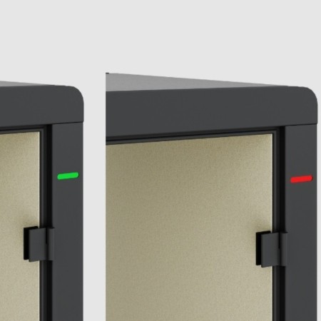 Illustration du niveau d’isolation acoustique de la cabine Flathouse à 31 dB. - Flathouse