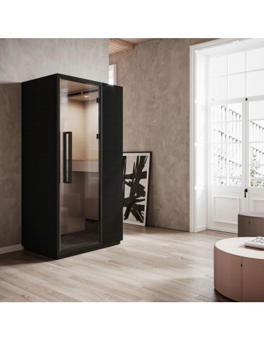 Cabine acoustique Quadra installée dans un environnement professionnel moderne. - Quadra