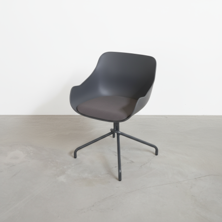 Cloison de bureau acoustique L. 159 x H. 50cm rouge