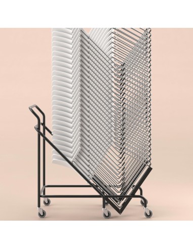 Chaise de conférence empilée Fendo FD 270 – gain de place optimisé