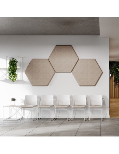 Salle d'attente avec chaises Fendo 270 avec assise confortable et design moderne