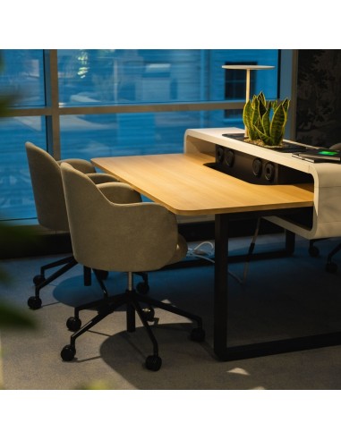 Chaise Flos 5 roulettes et assise confortable adaptée au télétravail