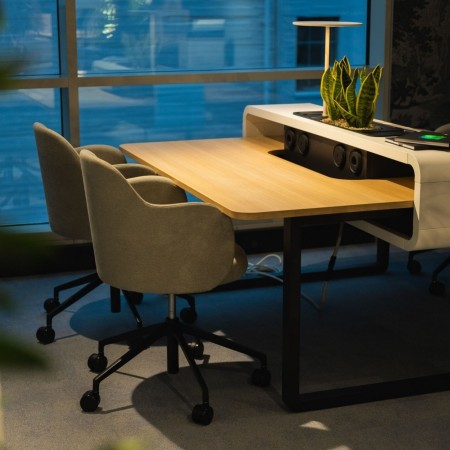 Chaise Flos 5 roulettes et assise confortable adaptée au télétravail