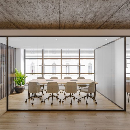 chaise de réunion mobile design contemporain Flos beige 2