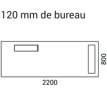 Dimensions de la table AIR Executive