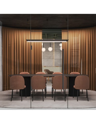 Chaise Flos FS K 215 en configuration bureau collaboratif